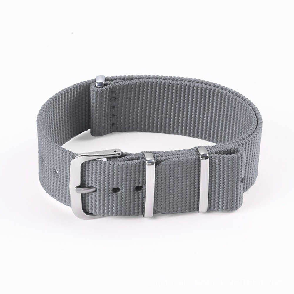 14/16/18/20/22Mm Tali Jam Tang - Nato Strap Nylon ulasan dan harga