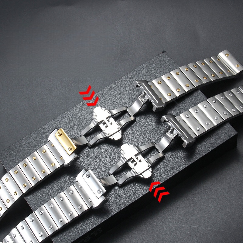 Tali Jam Tangan Stainless Stee - Cartier Watch Tank ulasan dan harga