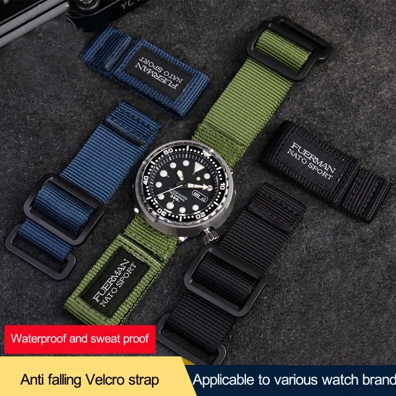 Tali jam tangan nilon Nato ter - Nato Strap Nylon ulasan dan harga