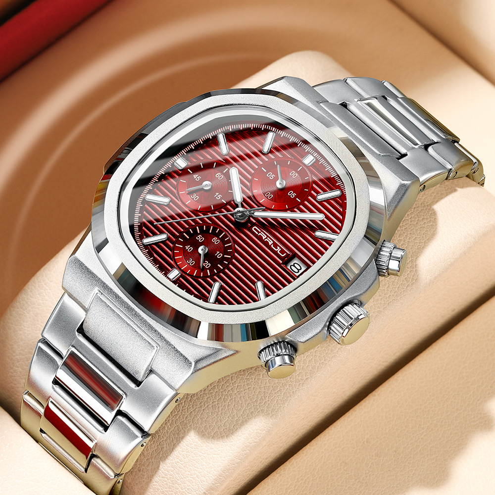 CRRJU jam tangan kuarsa mewah  - Patek Philippe Watch Nautilus ulasan dan harga