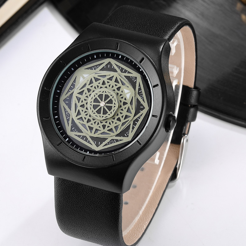 Jam Tangan Geek Jam Tangan Kua - Leather Watch Band Men ulasan dan harga